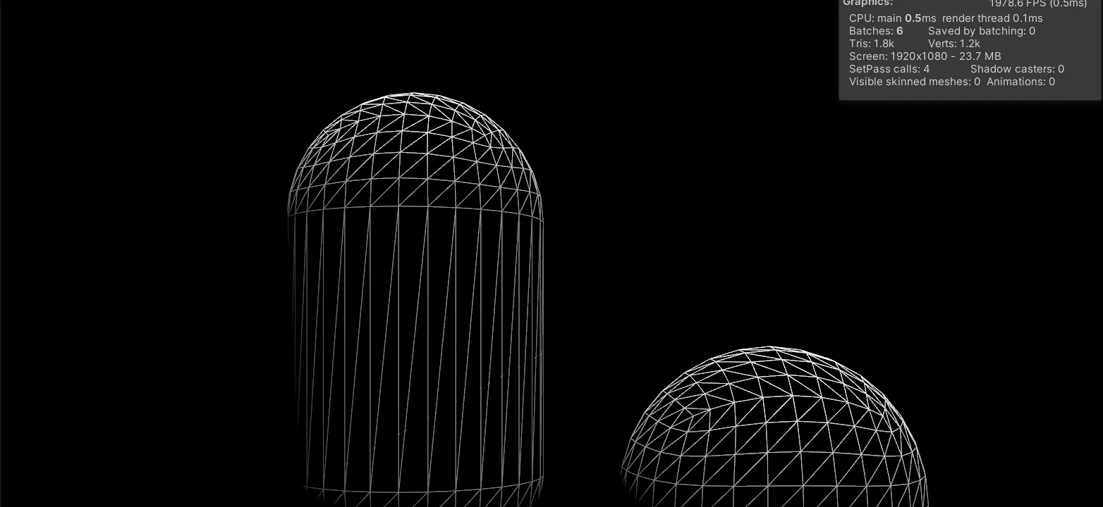 UnityでWire Frame Renderingをしたい！