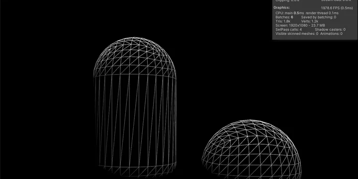 UnityでWire Frame Renderingをしたい！
