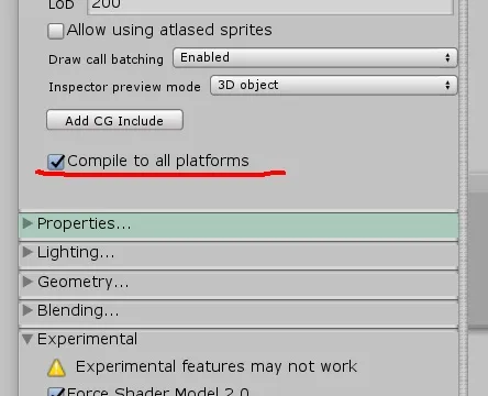 Shader Forgeでcluster用のShaderを作る