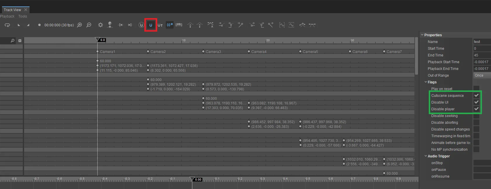 【CryENGINE 5】TrackView