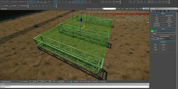 【CryENGINE】Group